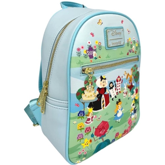 Loungefly Disney Alice in Wonderland Chibi Mini Backpack – Exclusive Design- NWT main image 6